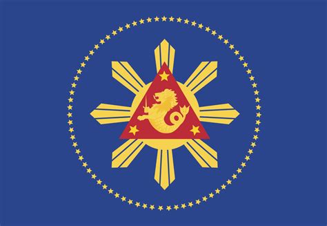 Sea Lion In The Philippine Presidents Flag Vexillology