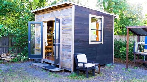 Shed Converted To Incredible Tiny House For Only Youtube