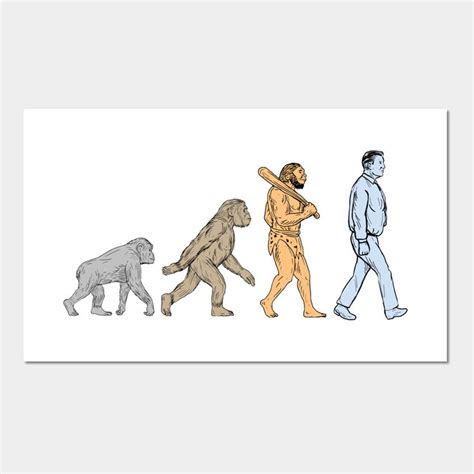 Human Evolution Walking Drawing by patrimonio in 2024 | Human evolution, Evolution art, Human ...