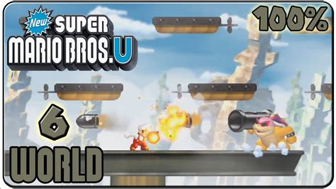 New Super Mario Bros U Walkthrough Part 6 Rock Candy Mines Youtube