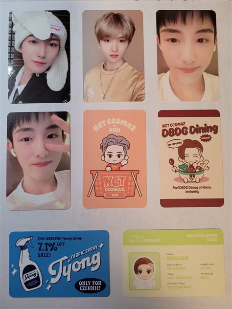 Nct Ccomaz Grocery Store Random Trading Card Official Photocard Ebay