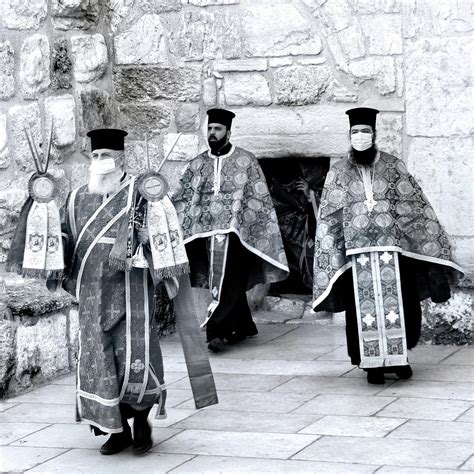 Three Orthodox Clergies Photograph By Munir Alawi Fine Art America