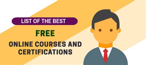 Free Online Courses And Certifications To Earn In