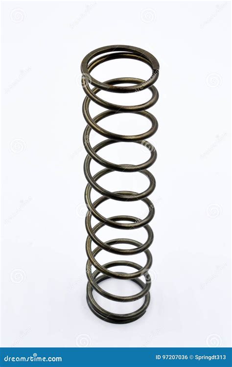 Mechanical spring stock photo. Image of manufacture, springy - 97207036