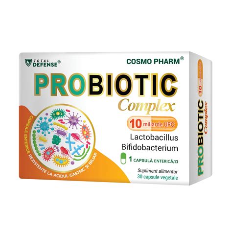 Probiotic Complex Probiotice Pentru Refacerea Florei Intestinale