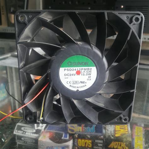 Kipas Dc 12cm 24v Fan Dc 12x12 24 V High Speed Ball Bearing Kipas Dc