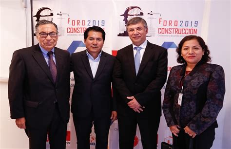 SENCICO participó en el Foro Construcción 2019 Crecimiento y