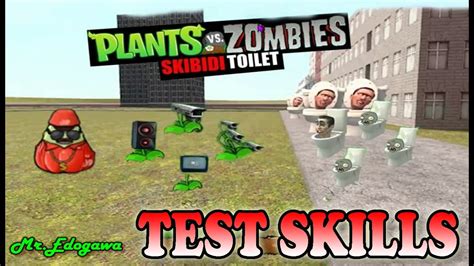 Plants Vs Zombies Mod Skibidi Toilet By Y4yeti Test Skills Youtube