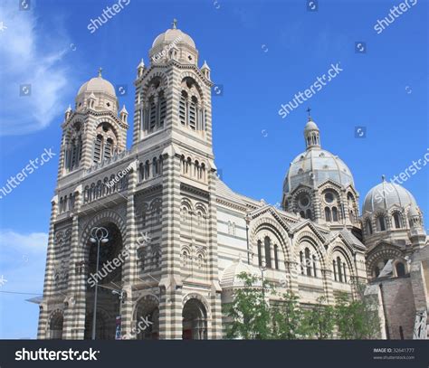 Notre Dame De La Garde Basilica In Marseille France Stock Photo