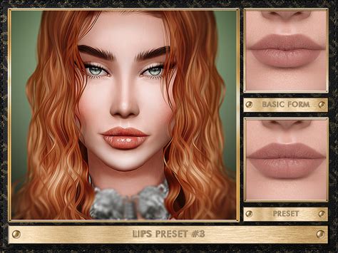 The Sims Resource Lips Preset