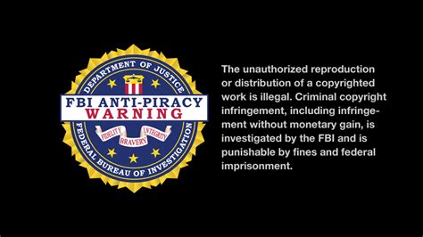 Fbi Warning Logo