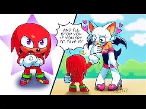 Rouge Meets Baby Knuckles Knuckles X Rouge Knuxouge Comic Dub