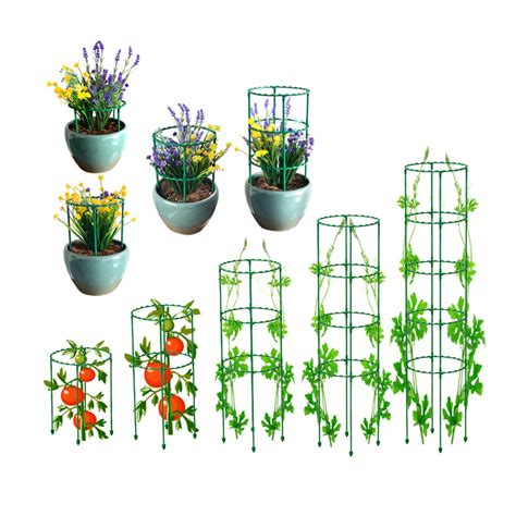 Vine Climbing Rack 25 40 55 70 85cm Plant Flower Tomato Support Pile Stander Multilayer