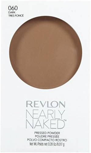 Amazon Revlon Nearly Naked Pressed Powder Dark 060 0 28 Ounce