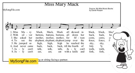 Miss Mary Mack | My Song File