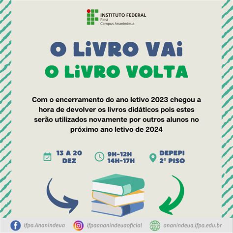 Campanha de Devolução do Livro Didático