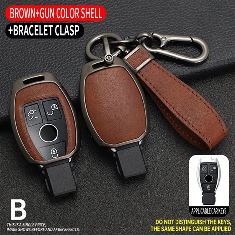 Funda Protectora De Aleaci N Para Llave De Coche Carcasa Para Mercedes