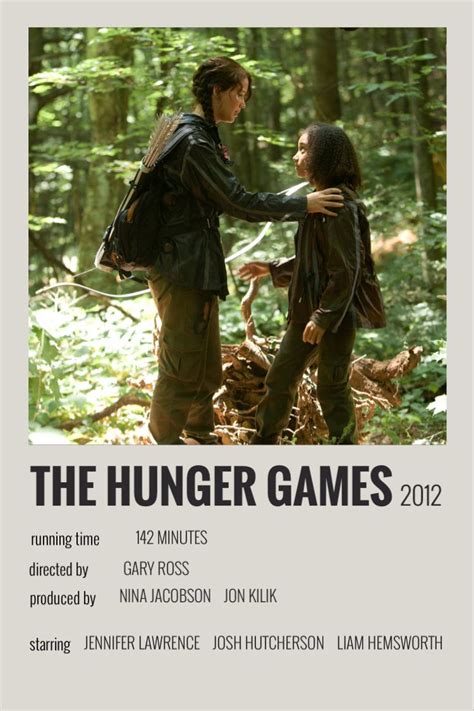 the hunger games polaroid poster | Hunger games movies, Hunger games ...