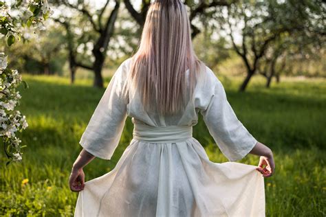 wedding linen dress 4
