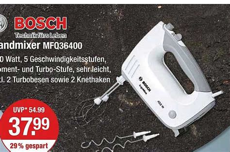 Handmixer Mfq36400 Bosch Angebot Bei V Markt 1Prospekte De