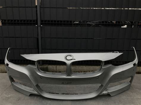 BMW 3 F30 F31 ZDERZAK PRZÓD PRZEDNI M PAKIET XENON PDC LIFT 15 18 11163