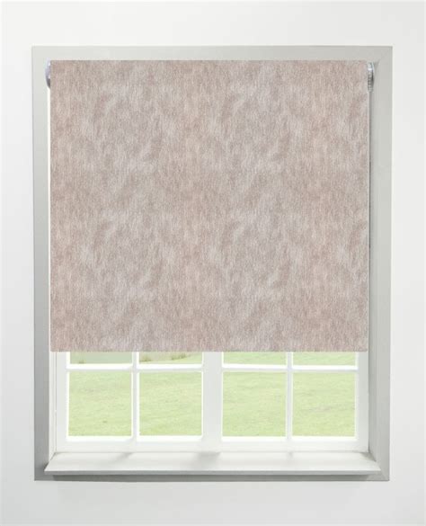 Porto Blush Pink Blackout Roller Blind From Love My Window