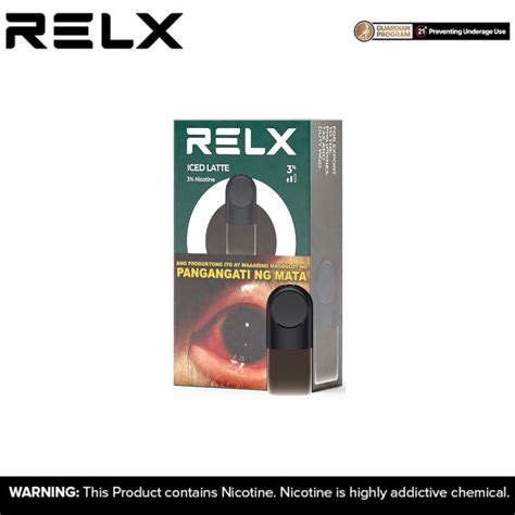 RELX Pod ICED LATTE For INFINITY DEVICE AND ESSENTIAL DEVICE Vape