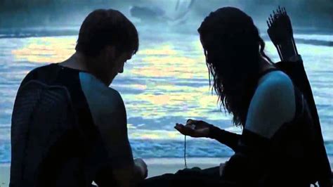 Catching Fire Peeta And Katniss Beach Scene Fandub Youtube