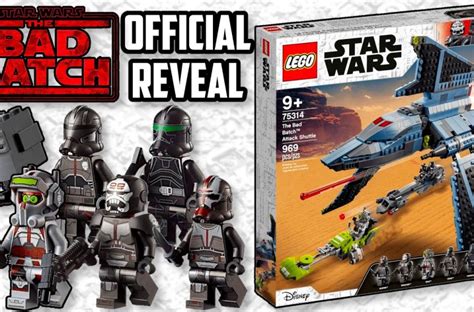 LEGO Star Wars Bad Batch Shuttle OFFICIALLY Revealed!! ... And It's ...