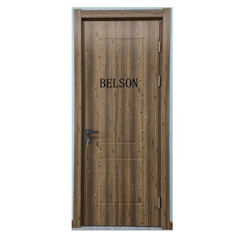 Factory Sale High Quality Interior Wood Plastic Composite Door - China