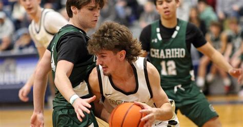 Stonington Bears Forward Dylan Cimini 5 Drives Around Charihos Sean