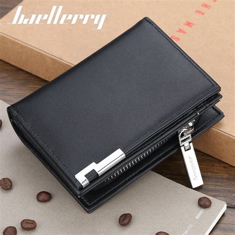 Jual DOMPET LIPAT WANITA BAELLERRY ORIGINAL KULIT HITAM LUTON WA362B5