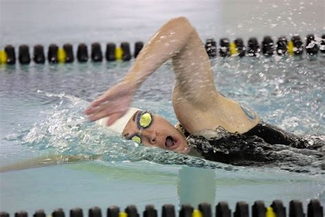 Army Veteran Randi Gavell Takes A Breath During His 100 Meter Freestyle Race At The Army Trials