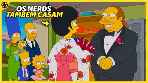 O Cara Dos Quadrinhos Casou Uma Garota Simpsons Recaps YouTube