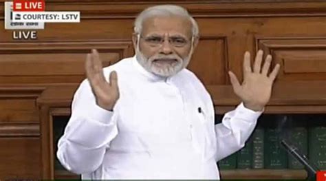 Modi Hits Back At Opposition Over No Confidence Motion