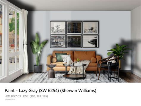 Sherwin Williams Lazy Gray Sw 6254 Paint Color Codes Similar Paints