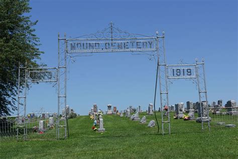 Mound Cemetery Em Hunt City Illinois Cemitério Find A Grave