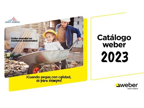 Catálogo Weber 2023 Weber Colombia