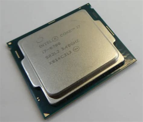 Intel I7 6700 340ghz 8mb Quad Core Cpu Processor Lga1151 Sr2l2 £5499 Picclick Uk