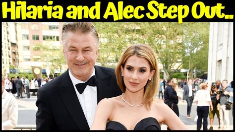 Exclusive Alec Baldwin And Hilaria Step Out In Manhattan As He Sued