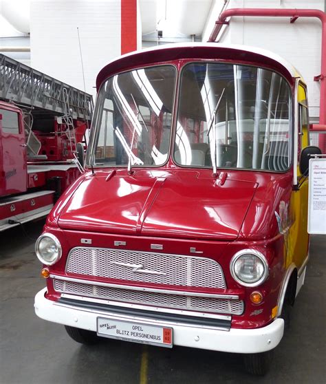 Opel Blitz Personenbus 1961 Red Vl Stkone Flickr