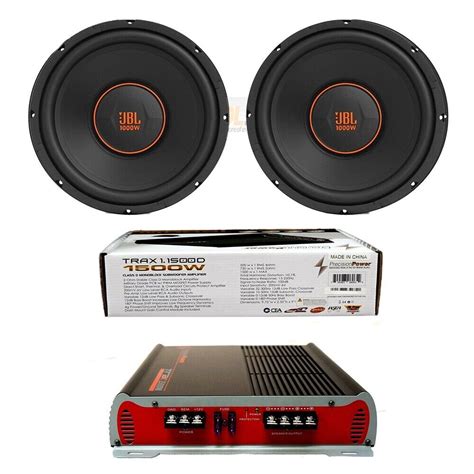 Jbl Woofer And Amplifier