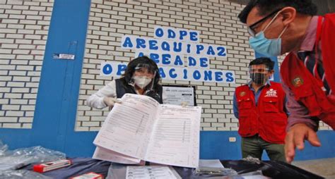 Material Electoral Se Encuentra Listo Para Ser Distribuido En Arequipa