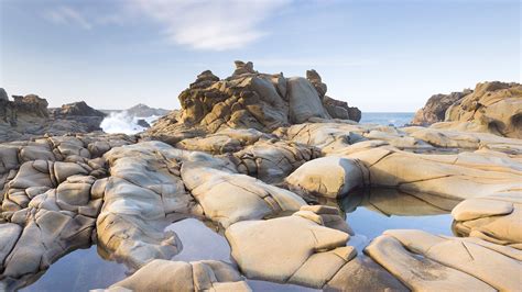 Sandstone Coast At Salt Point State Park Sonoma County California