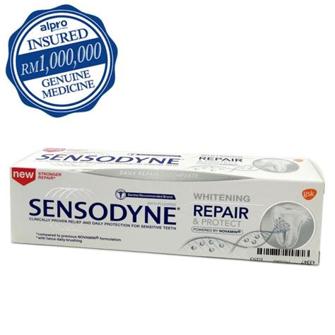 Sensodyne Repair And Protect Whitening 100g Lazada