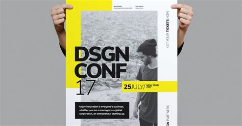 Design Conference Poster, Graphic Templates - Envato Elements