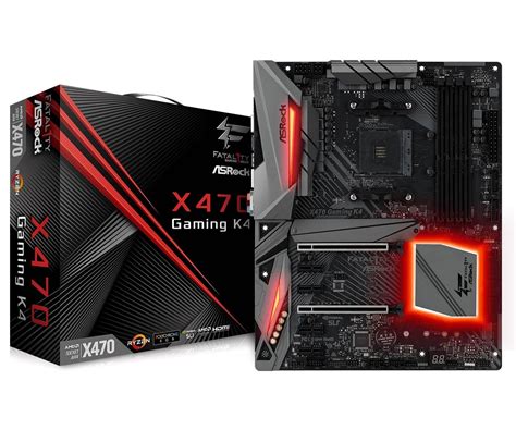 ASRock Fatal1ty X470 Gaming K4 AMD X470 Ryzen Socket AM4 ATX Desktop