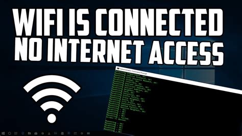 How To Fix WiFi Is Connected But No Internet Access Wireless