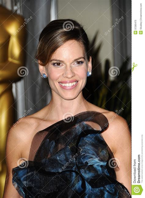 Hilary Swank Imagen Editorial Imagen De Anual Academia 37285475