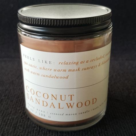 Bath Body Works Accents Bath Body Works White Barn Coconut